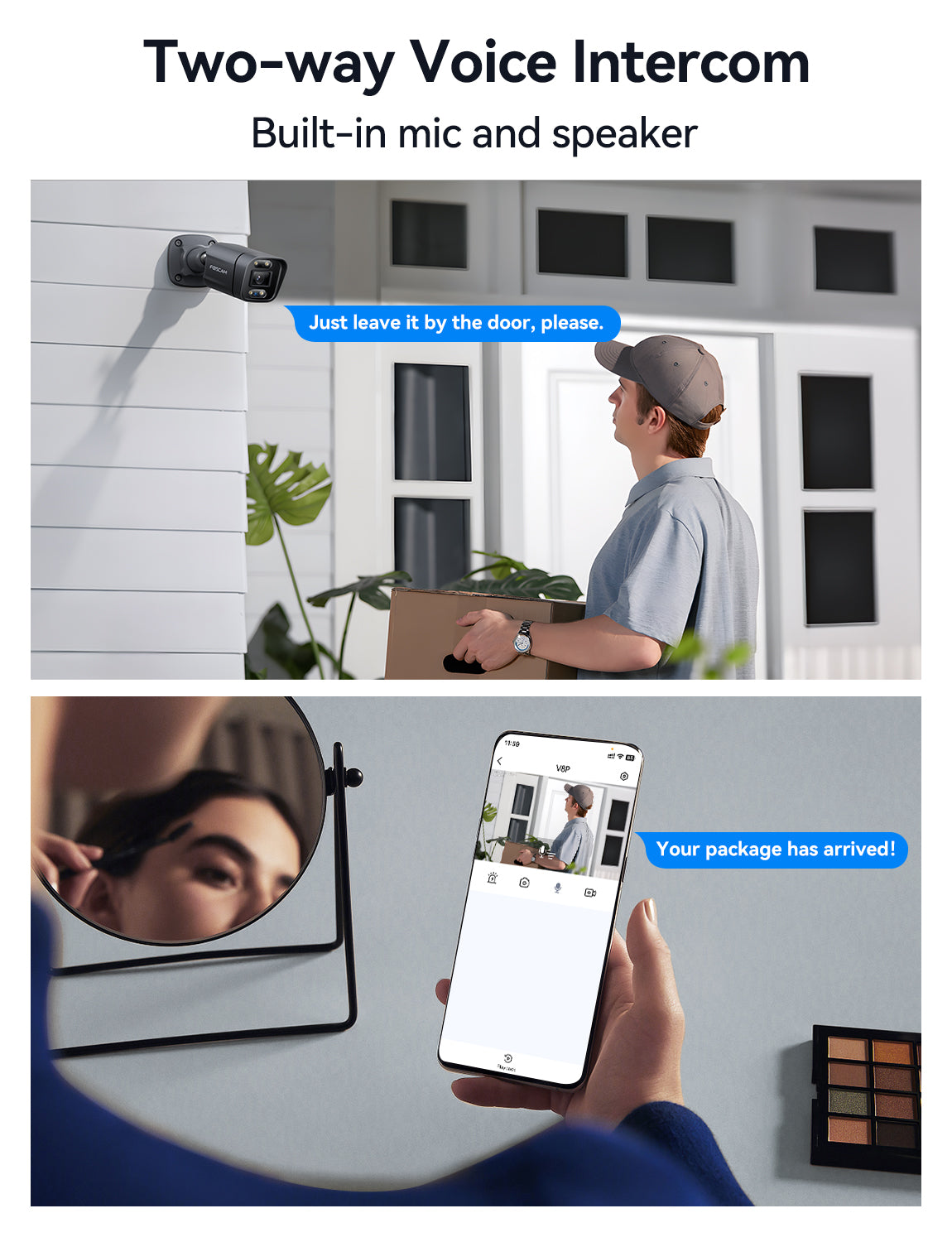 Foscam V5EPG 5MP Outdoor Security IP POE Camera