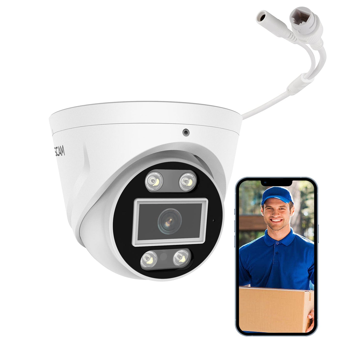 š„BOGO T5EPš„Foscam 5MP Ultra HD PoE Security Camera