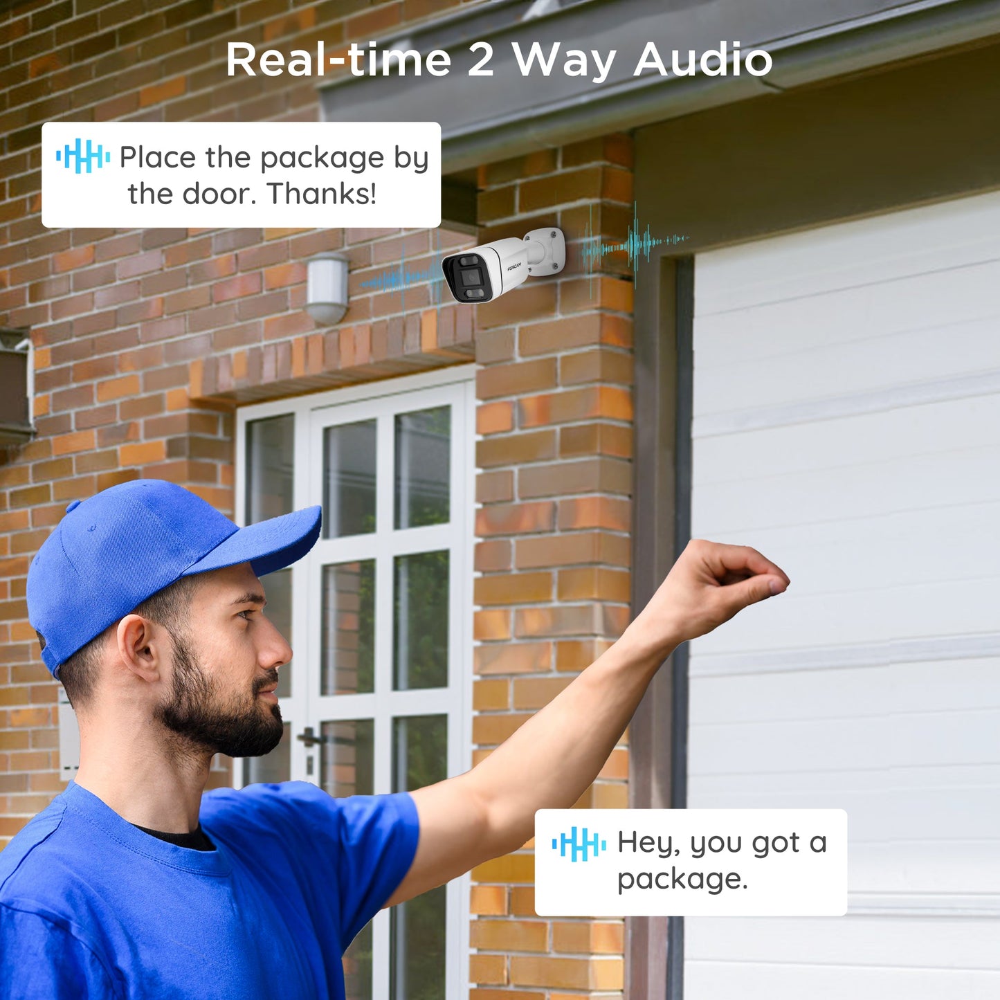 š„BOGOš„Foscam V8EP Smarten up Home Security with Accurate Alerts