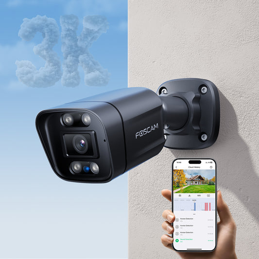 Foscam V5EPG 5MP Outdoor Security IP POE Camera