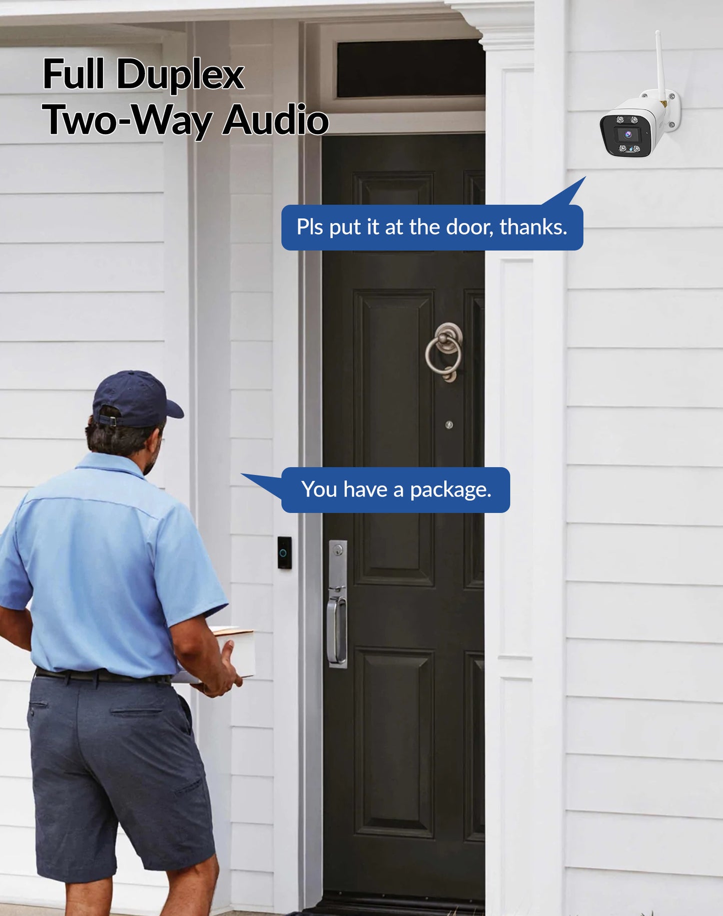 Foscam V5P 5MP WiFi Security Camera with Smart Detection 3- Pack