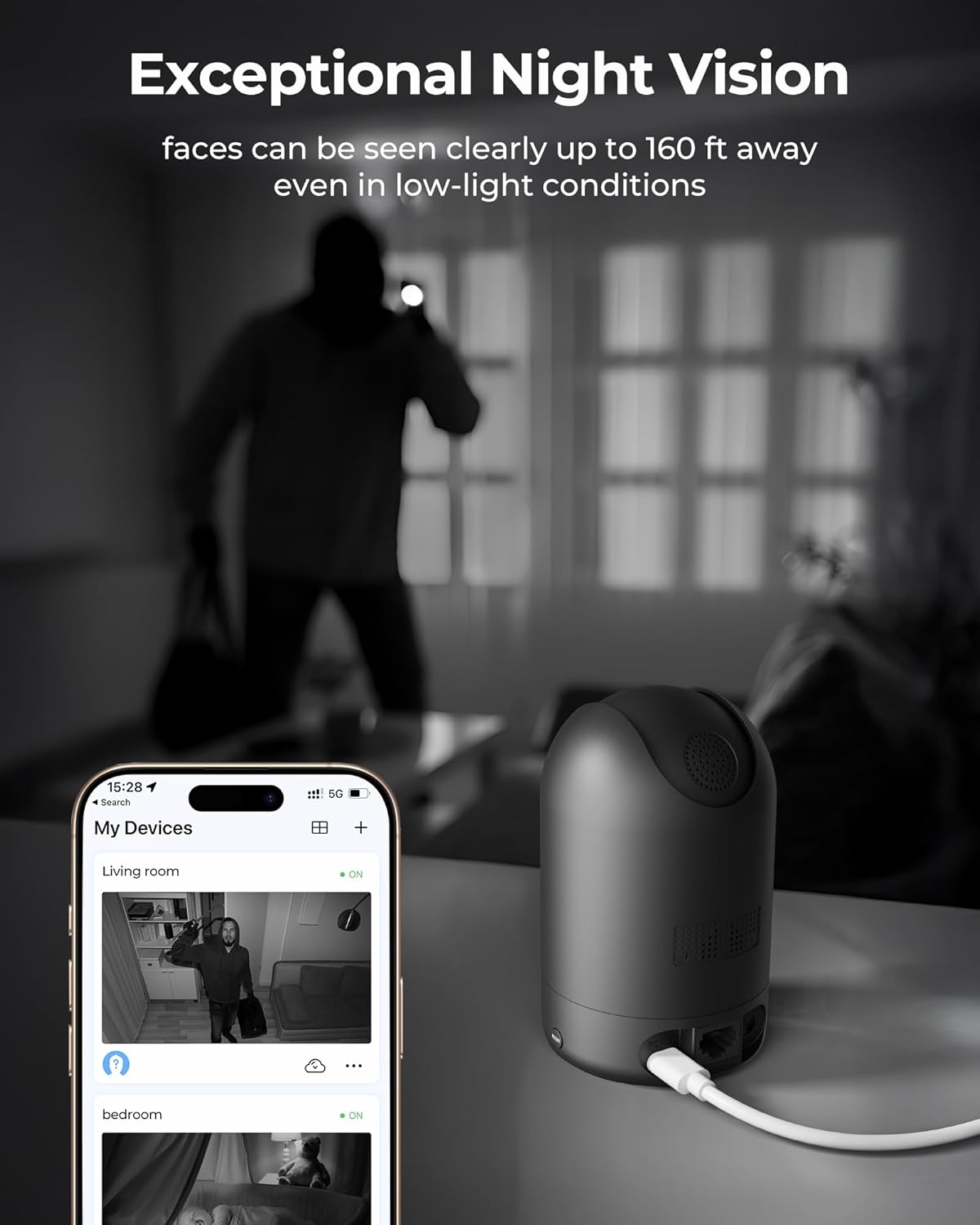 Foscam R4S 4MP WiFi Home Security Camera