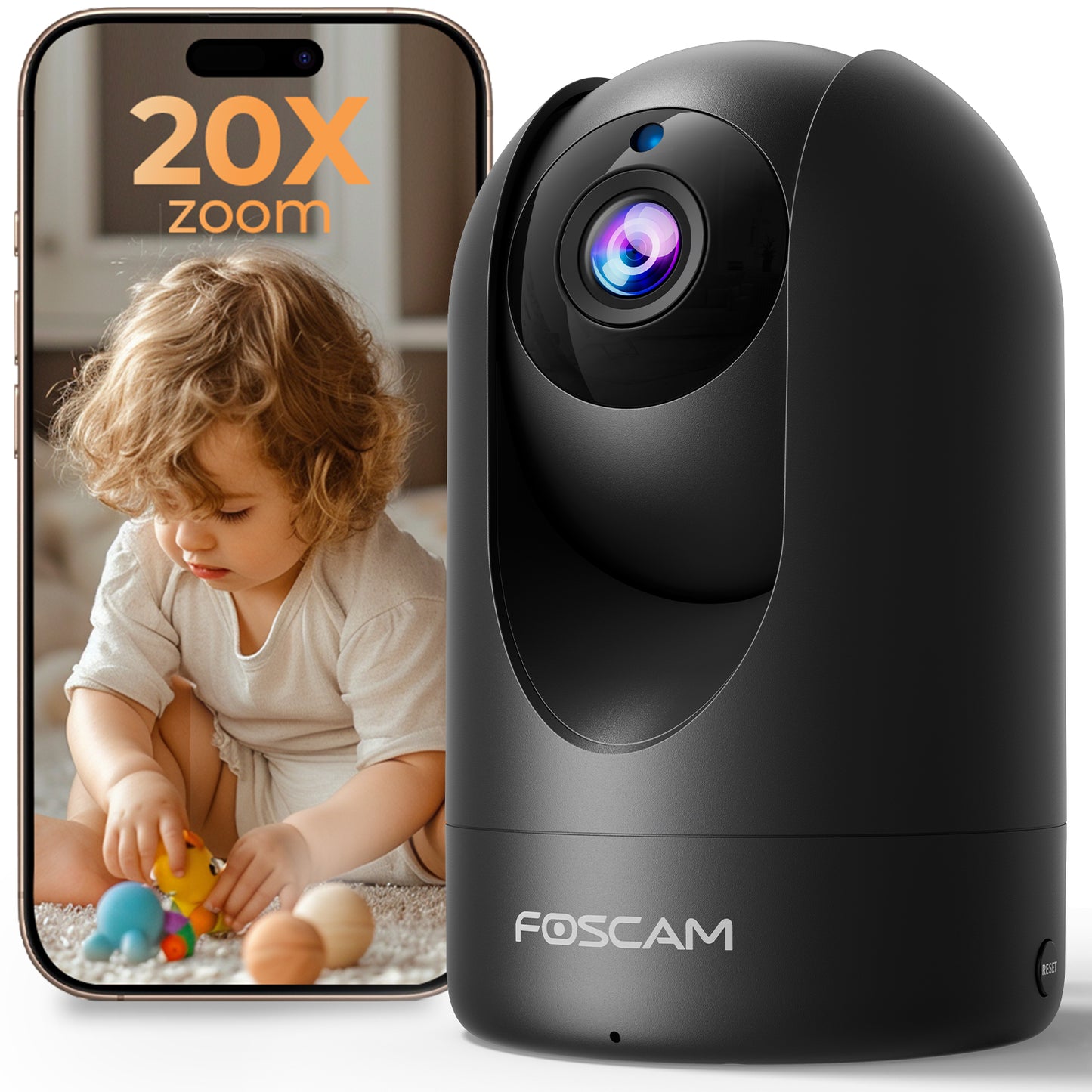 š„BOGOš„ Foscam R4S 4MP WiFi Home Security Camera