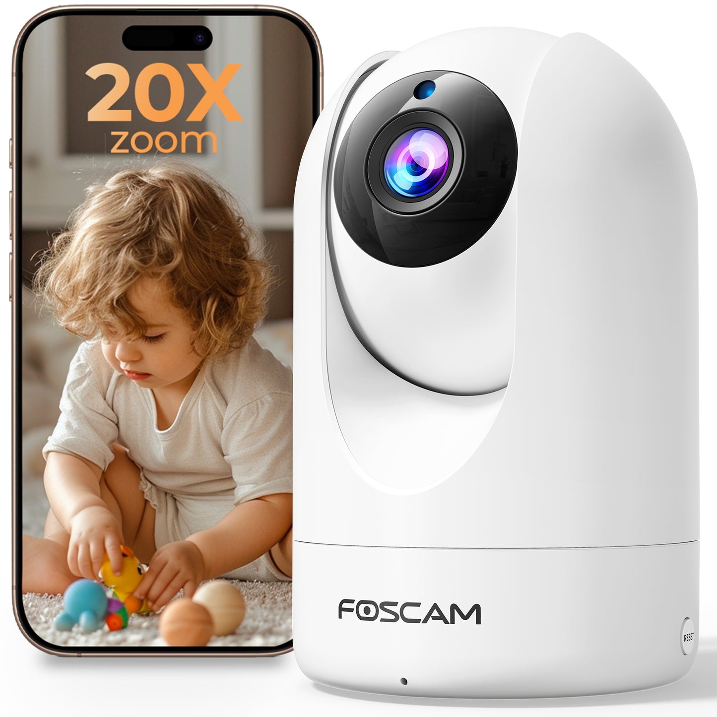 š„BOGOš„ Foscam R4S 4MP WiFi Home Security Camera