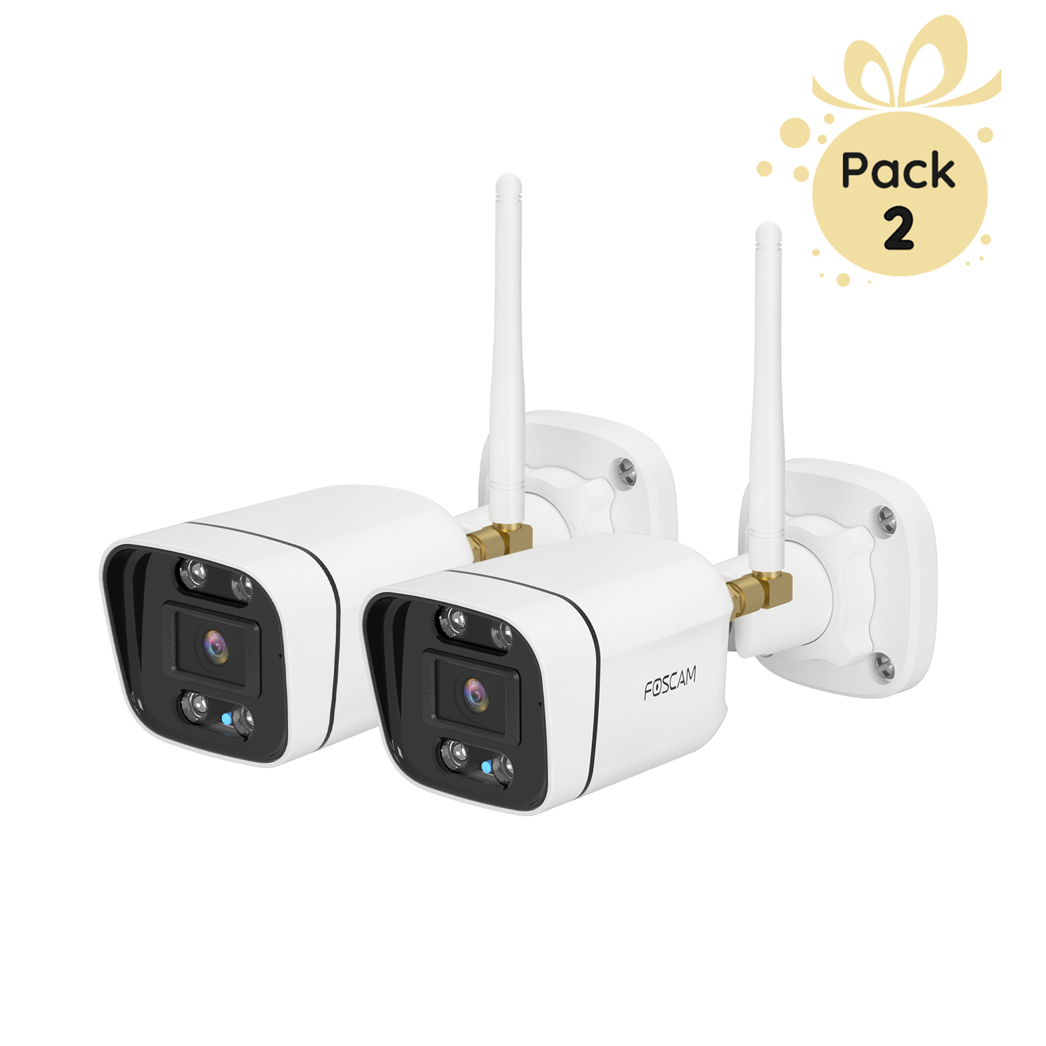 š„BOGOš„ Foscam V8P 8MP WiFi Security Camera with Smart Detection