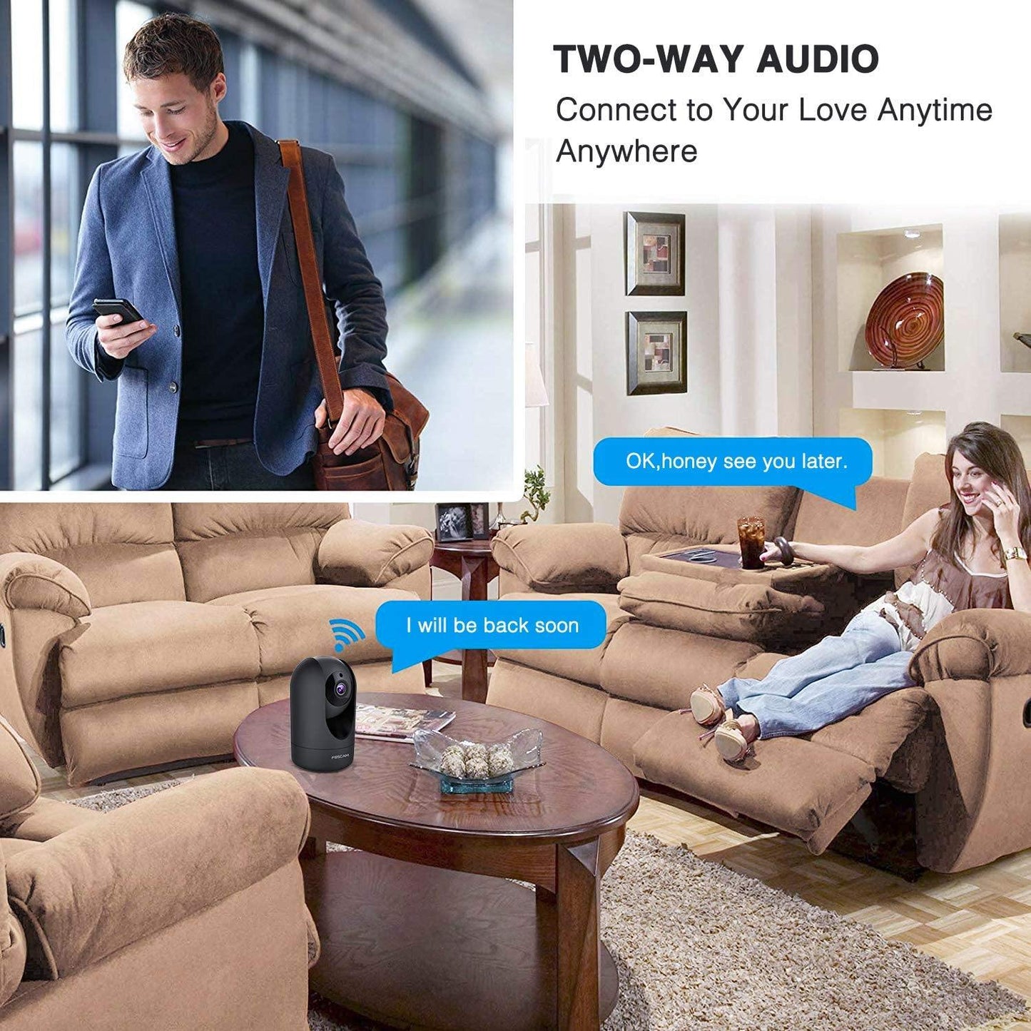 FOSCAM R4S 4MP WiFi Home Security Camera
