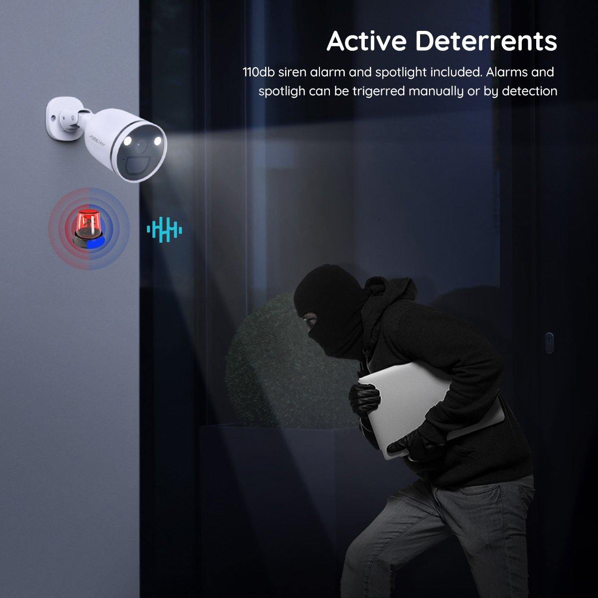 Foscam 2K/4MP Spotlight Security Camera