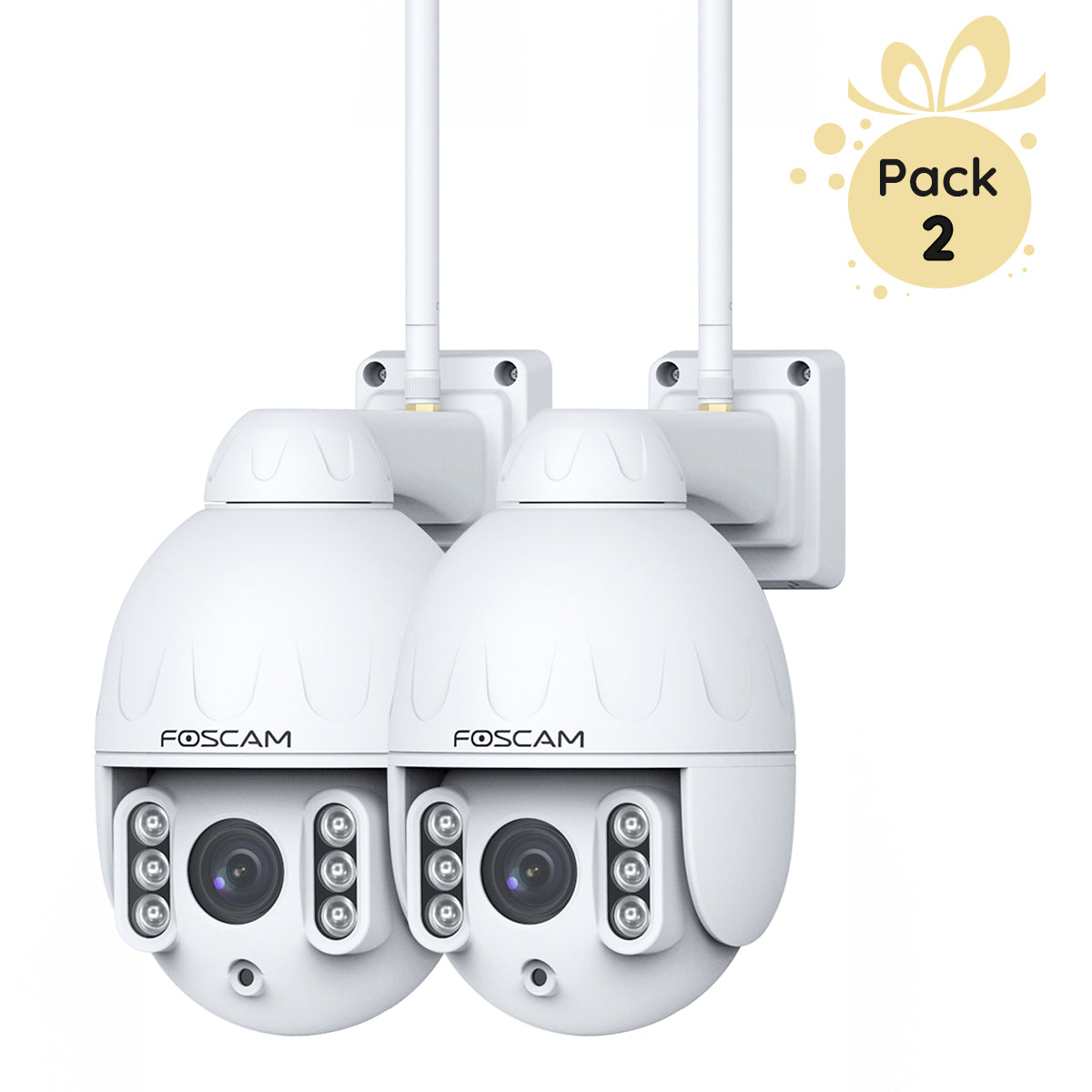 🔥BOGO🔥 Foscam HT2 Ultra HD Outdoor PTZ IP Camera