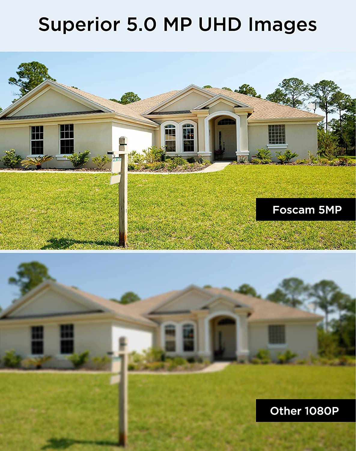 Foscam V5EPG 5MP Outdoor Security IP POE Camera