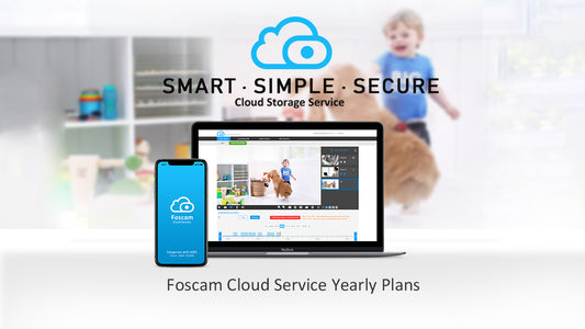 How to activate the Foscam cloud service with codes?