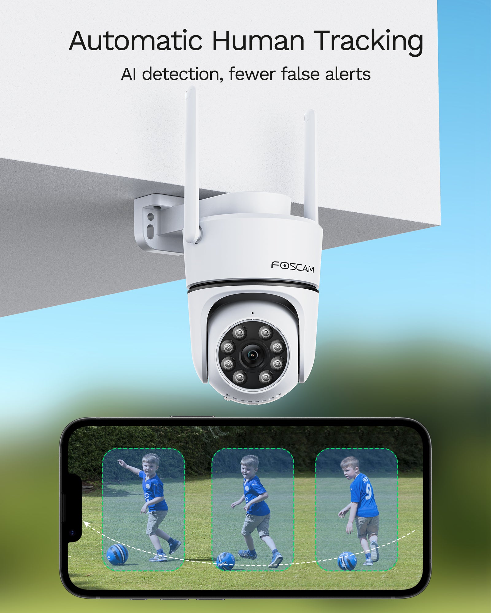 Foscam G4P 4MP Super HD WLAN IP Überwachungskamera sch Foscam G4P 4MP Super HD WLAN IP Überwachungskamera sch