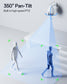 Foscam SD4 2K Outdoor 2.4/5gHz WiFi PTZ Security Camera