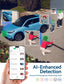 Foscam V5P 5MP WiFi Security Camera with Smart Detection 3- Pack