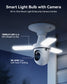 FOSCAM Light Bulb Camera, 3K Auto Tracking 360° PTZ Security Cameras Wireless Outdoor Indoor