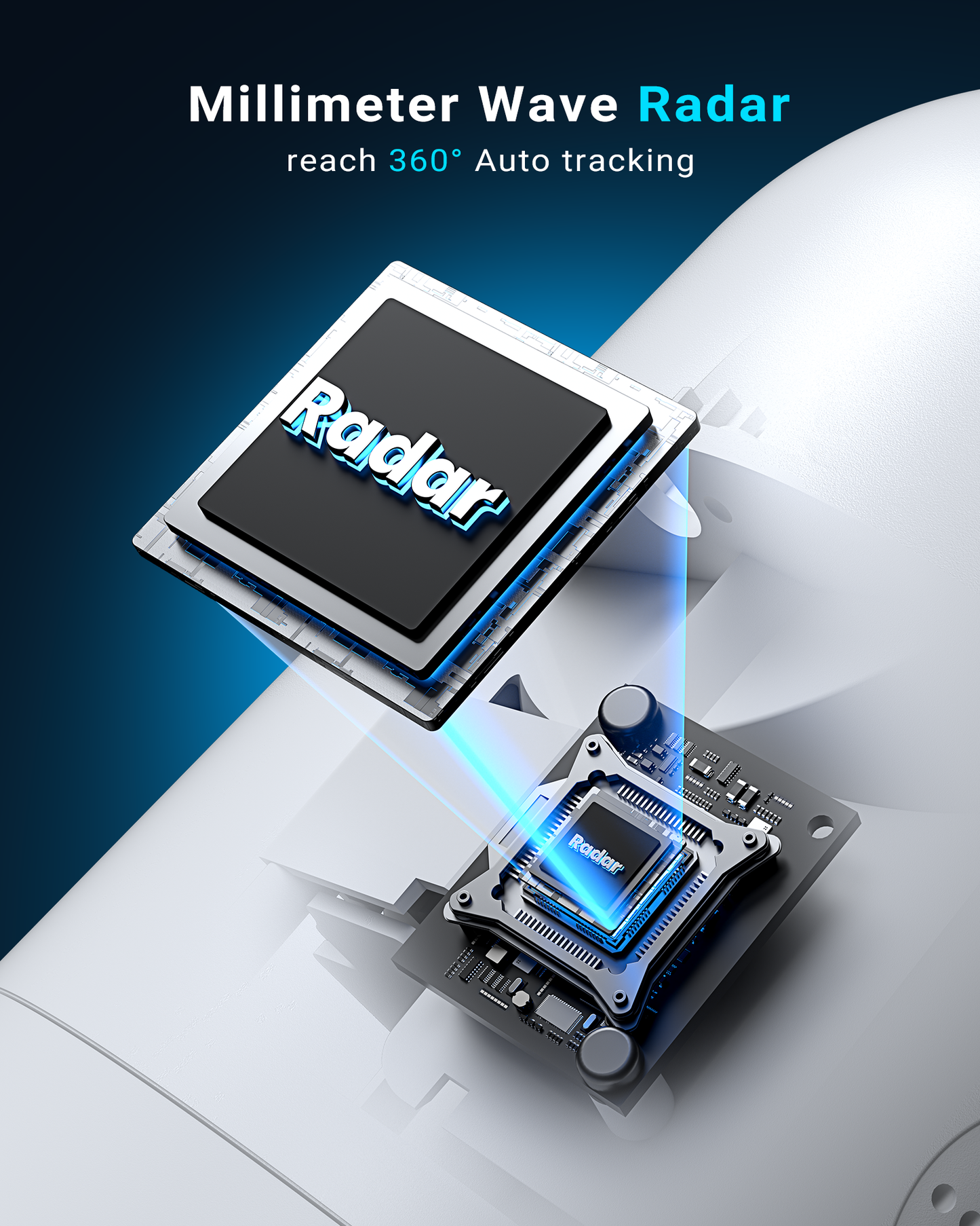 FOSCAM R8M 4K 8MP Security Camera Indoor, Live Streaming 2.4g & 5g WiFi Pet/Baby Camera