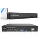FOSCAM 4K 8MP 8CH PoE Network Video Recorder for Home Security Camera System, Support up to 16TB Hard Drive for 24/7 Continuous Recording, Come with 2TB HHD