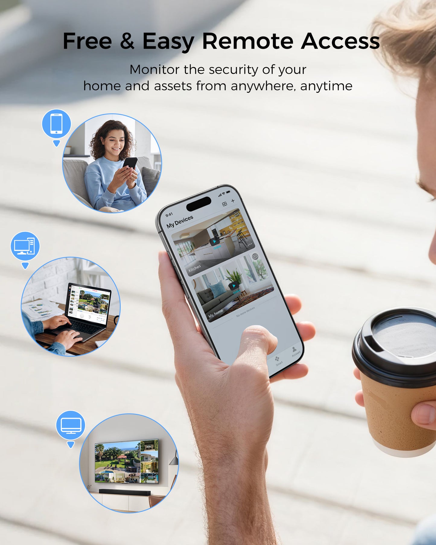 FOSCAM 4K 8MP 8CH PoE Network Video Recorder for Home Security Camera System, Support up to 16TB Hard Drive for 24/7 Continuous Recording