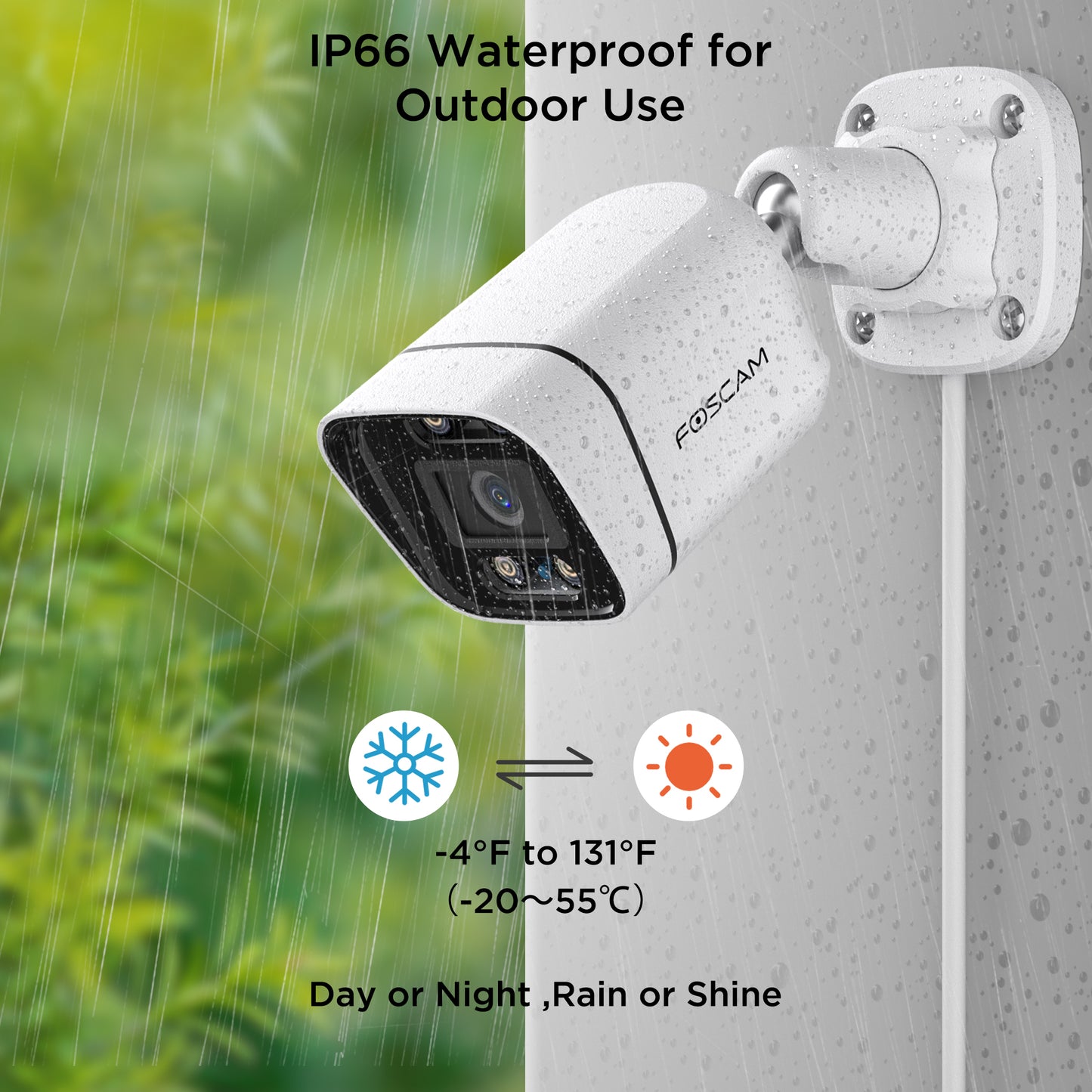 Foscam 4K Smart PoE Camera with Spotlight