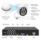 Foscam (FNA108E-T4) 8-channel Intelligent 4K UHD Kit for Complete Surveillance