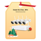 Foscam 4-channel Mesh WiFi Wifi Security Camera System