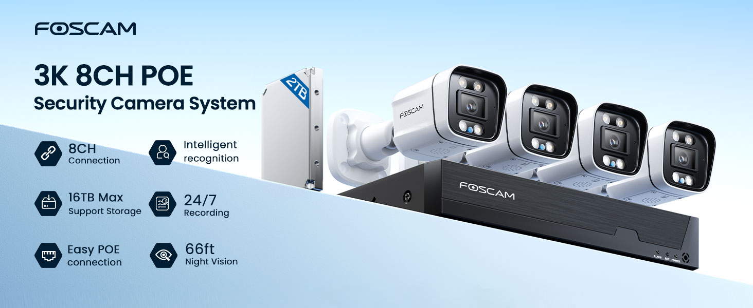 Foscam® US official store - Home Security IP Cameras Security System