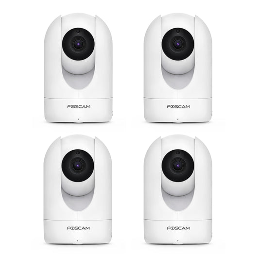 🔥 Bundle Sale $30 OFF 🔥Foscam R4S 4MP WiFi Home Security Camera (4-Cam)