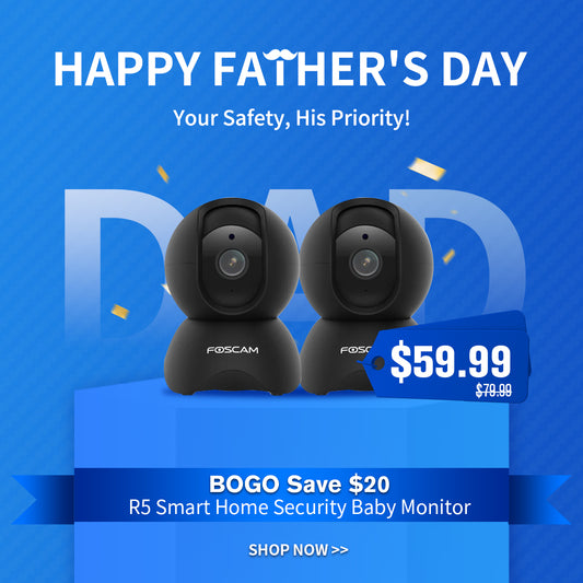 🔥BOGO🔥Foscam R5 Smart Home Security Baby Monitor