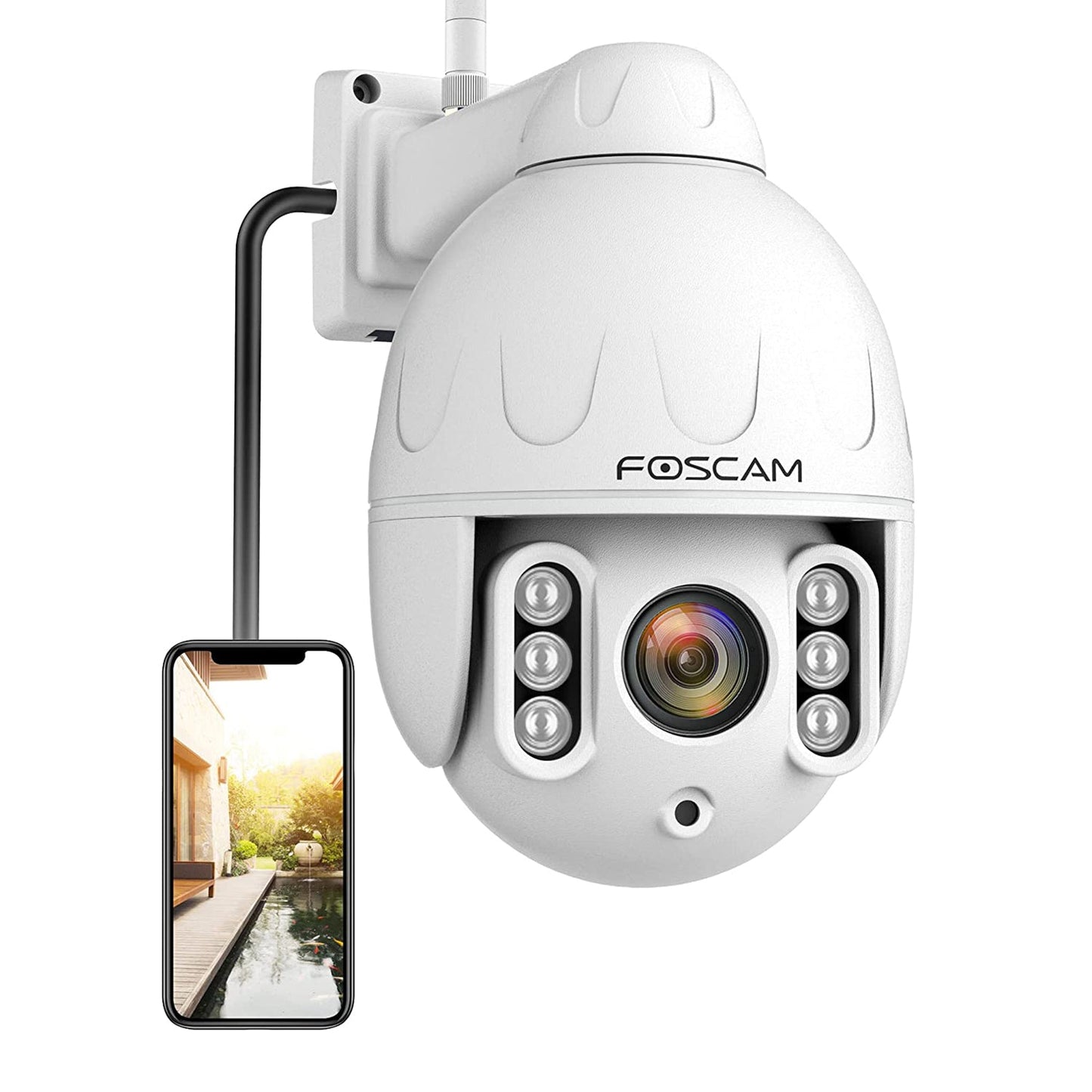 🔥 BOGO 🔥 Foscam SD4 2K Outdoor 2.4/5gHz WiFi PTZ Security Camera
