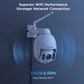 Foscam Refurbished SD4 2K Outdoor 2.4/5gHz WiFi PTZ Security Camera