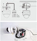 Foscam FABD4 Stainless Steel Waterproof Junction Box with External Speaker for VZ4 WiFi IP Surveillance Camera