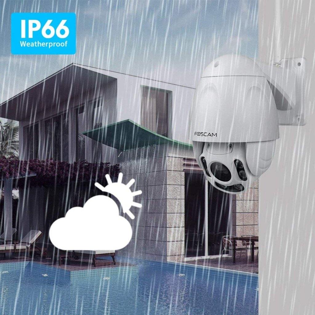 FOSCAM FI9928P 1080P HD WiFi Outdoor PTZ Security Camera